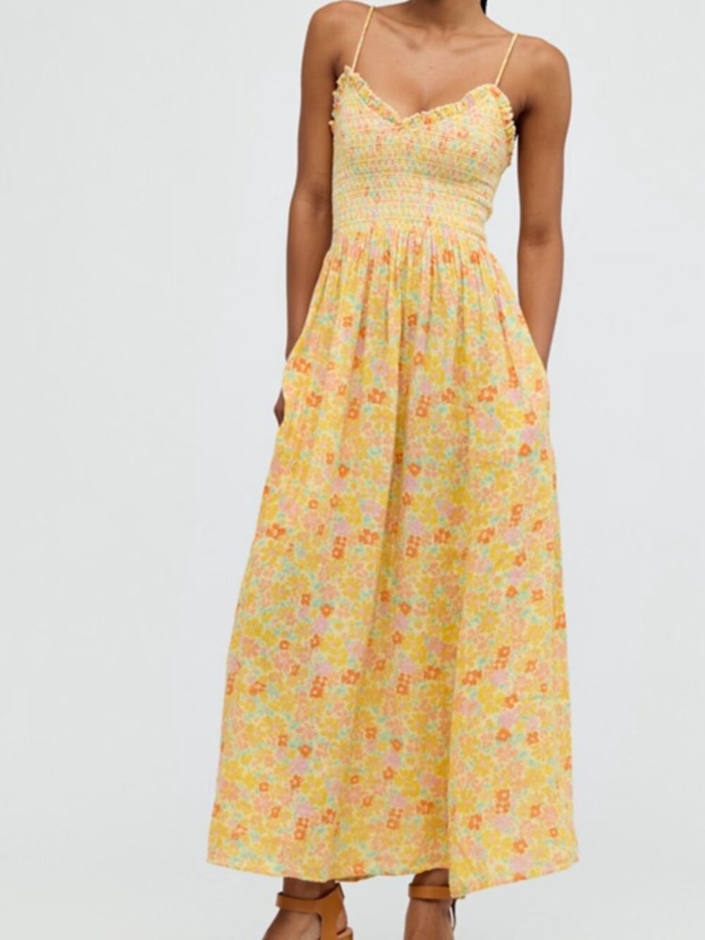 🆕 FREE PEOPLE Sweet Nothings Midi / Lemon Icing Combo